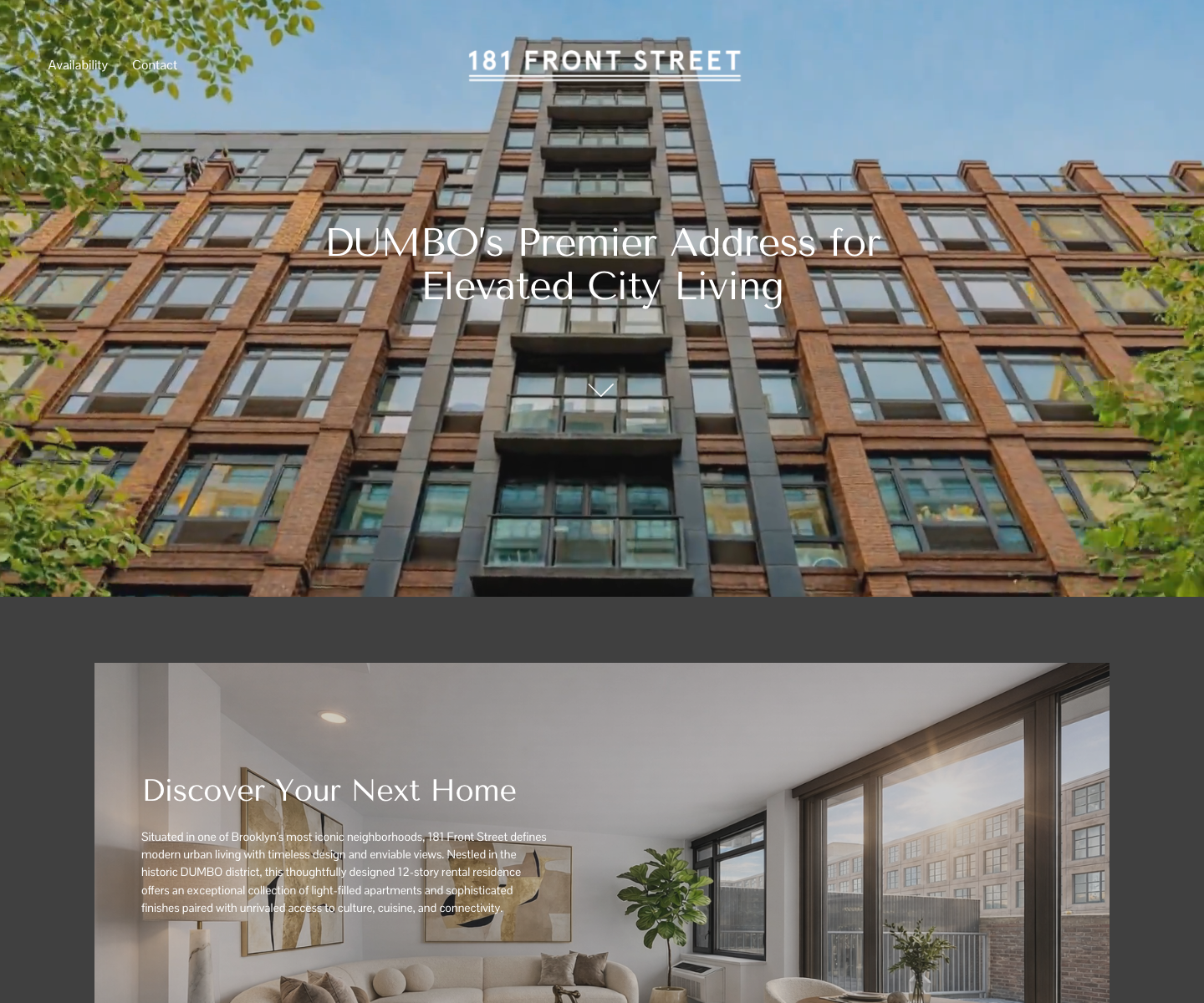 181 Front Street website screenshot